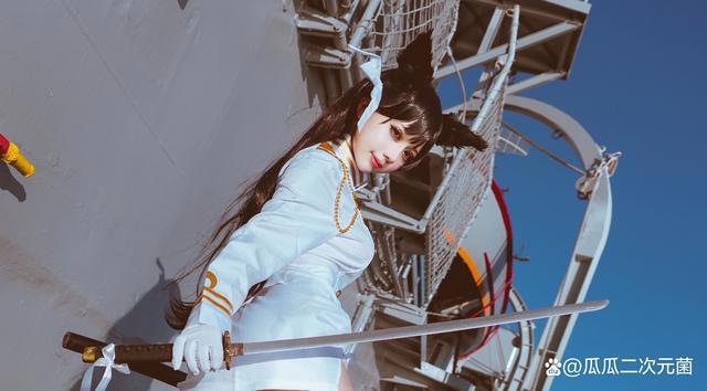 二次元cos：碧蓝航线·愛宕丨沖田凜花Rinka