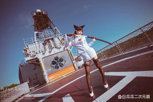 二次元cos：碧蓝航线·愛宕丨沖田凜花Rinka