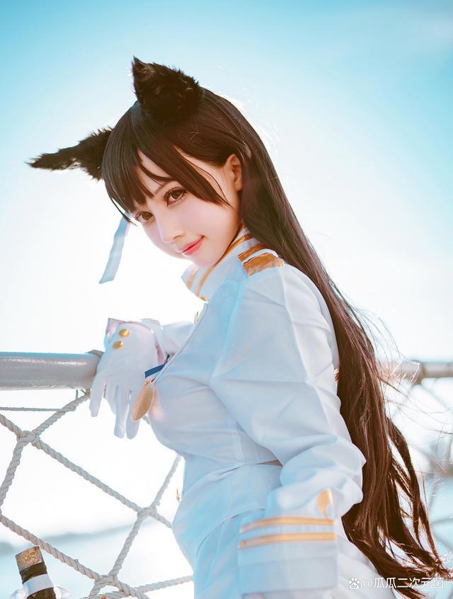 二次元cos：碧蓝航线·愛宕丨沖田凜花Rinka