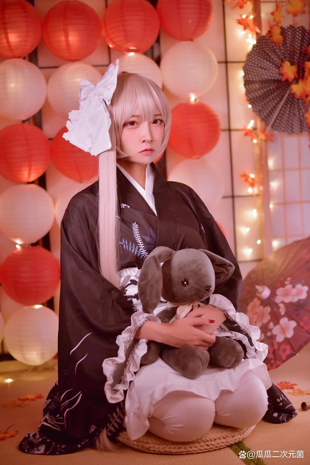 二次元Cos丨穹妹·和服丨二佐Nisa