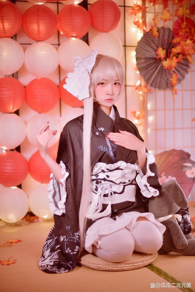 二次元Cos丨穹妹·和服丨二佐Nisa