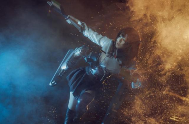 二次元cos，《舰队Collection》，帅气大风登场