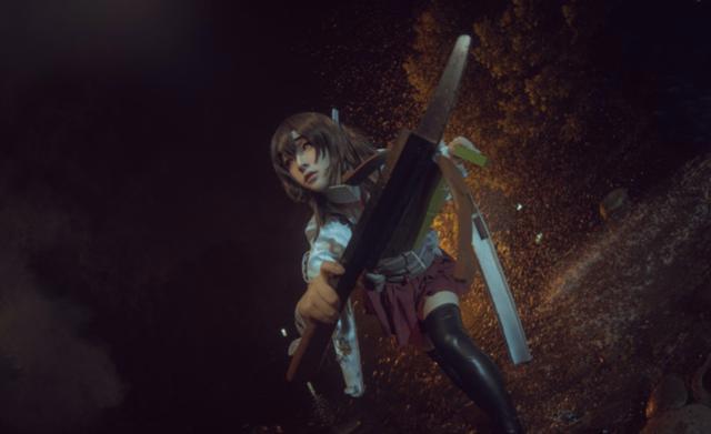 二次元cos，《舰队Collection》，帅气大风登场