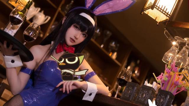 二次元魔王新作上线，cos兔女郎美出新高度，女神气质完美辨识度