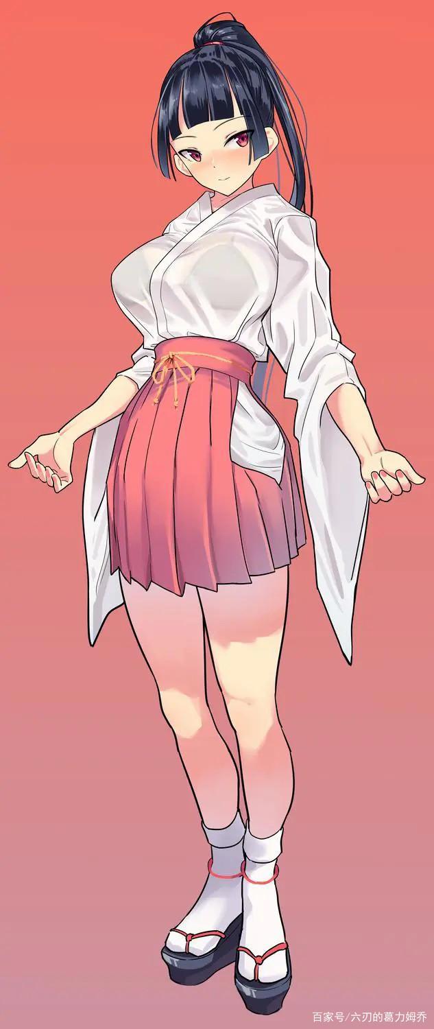 周末的福利！那些唯美的二次元红白巫女！