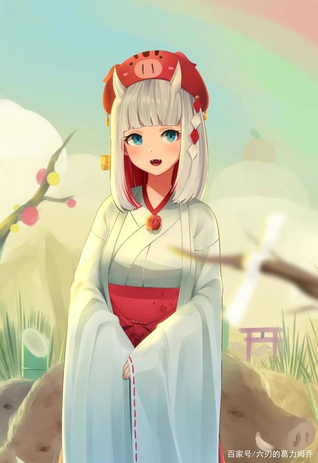 周末的福利！那些唯美的二次元红白巫女！