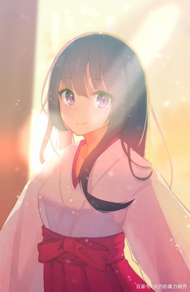 周末的福利！那些唯美的二次元红白巫女！