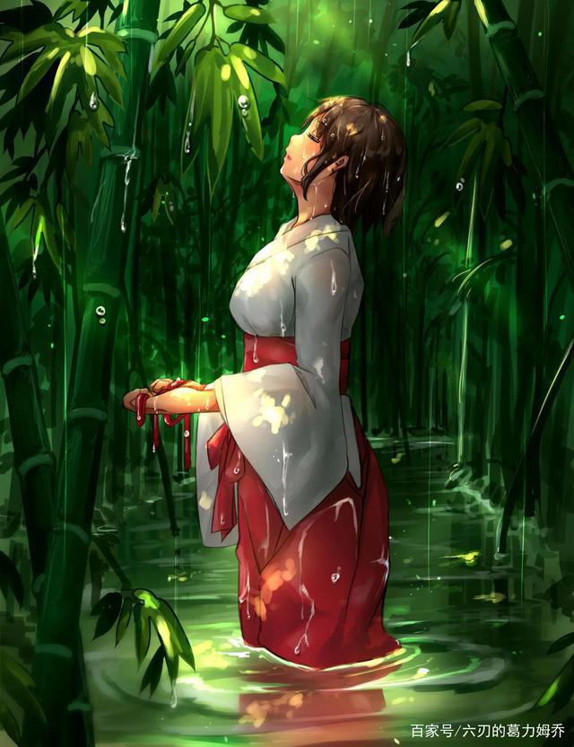 周末的福利！那些唯美的二次元红白巫女！