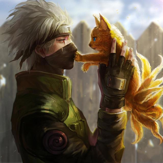 P站火影忍者系列精美插画图集：我在你身旁，而你一直注视着我