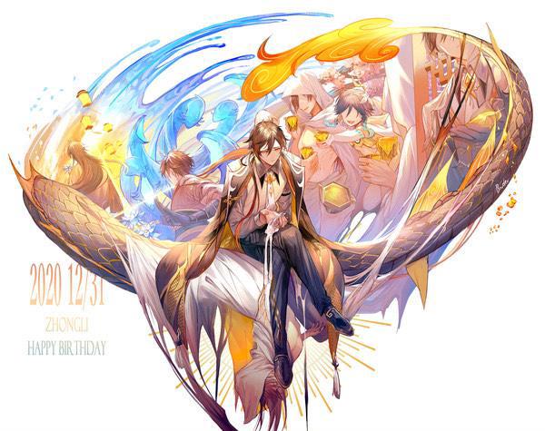Pixiv优秀插画分享-「谨贺新年」