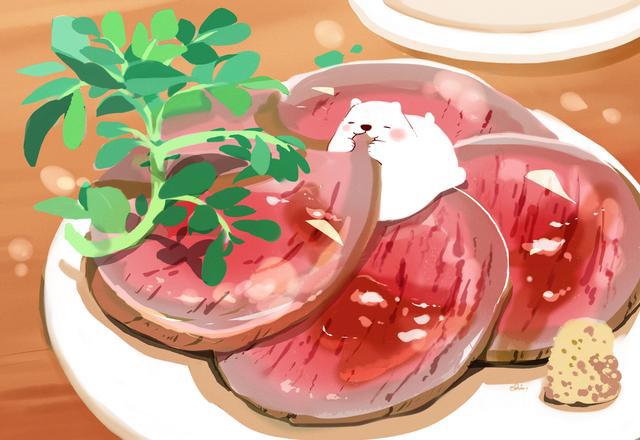 手绘的食物也可以这么垂涎欲滴，她笔下的食物萌爆了！