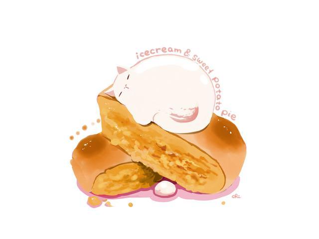 手绘的食物也可以这么垂涎欲滴，她笔下的食物萌爆了！