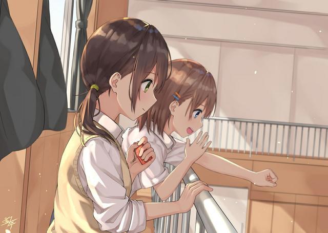 P站美图推荐——低双马尾特辑