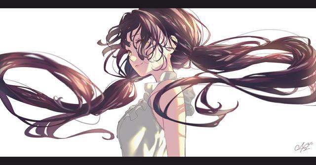 P站美图推荐——低双马尾特辑