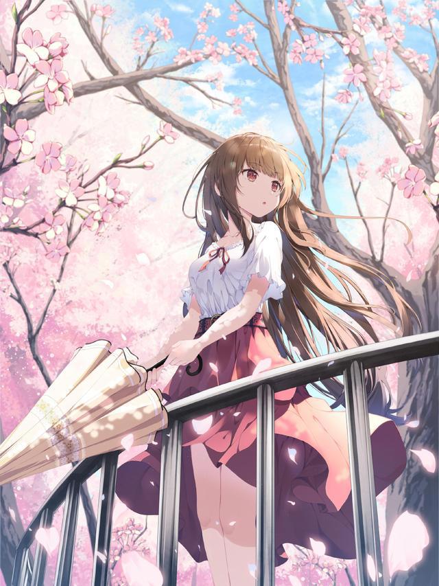 P站萌系少女精美插画图集！日本画师もち的插画作品欣赏