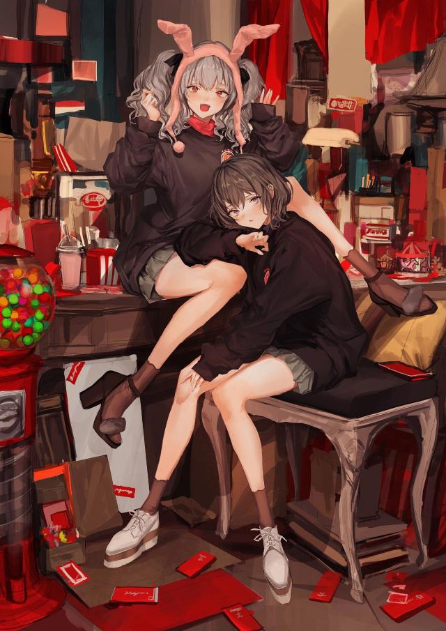 P站插画类3月21日排行榜TOP6