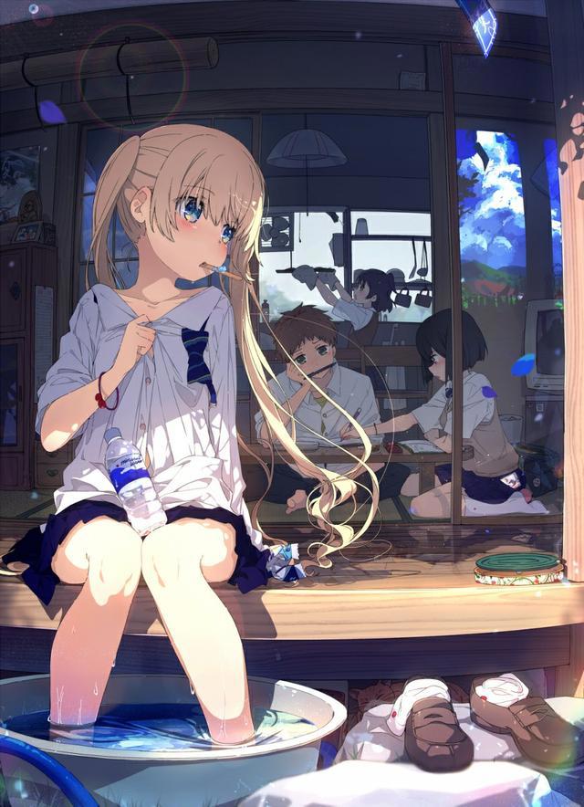 P站美图推荐——画师荻pote特辑