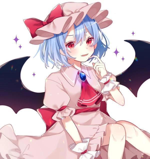 pixiv画师推荐：ゆるい，东方project系列，芙兰抱着小熊好萌呐