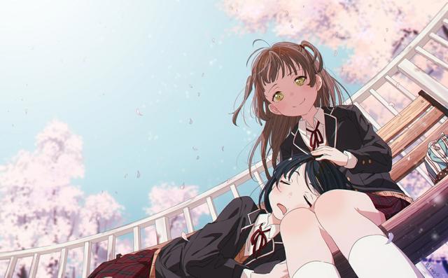 P站美图推荐——制服百合特辑