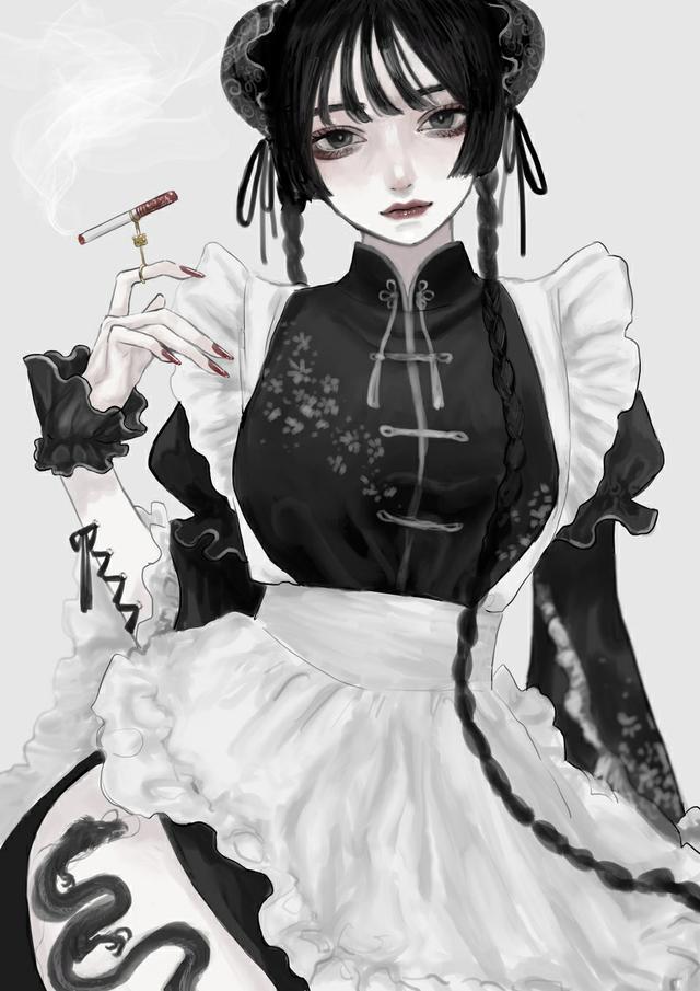 P站美图推荐——女仆之日特辑