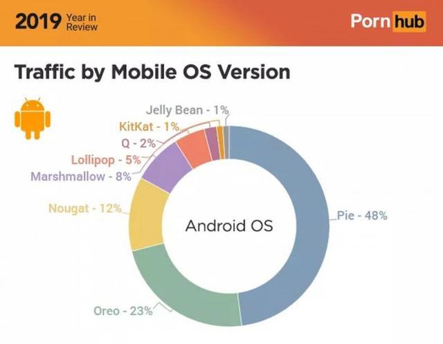 P站2019年度报告：48%的Android流量来自于Pie