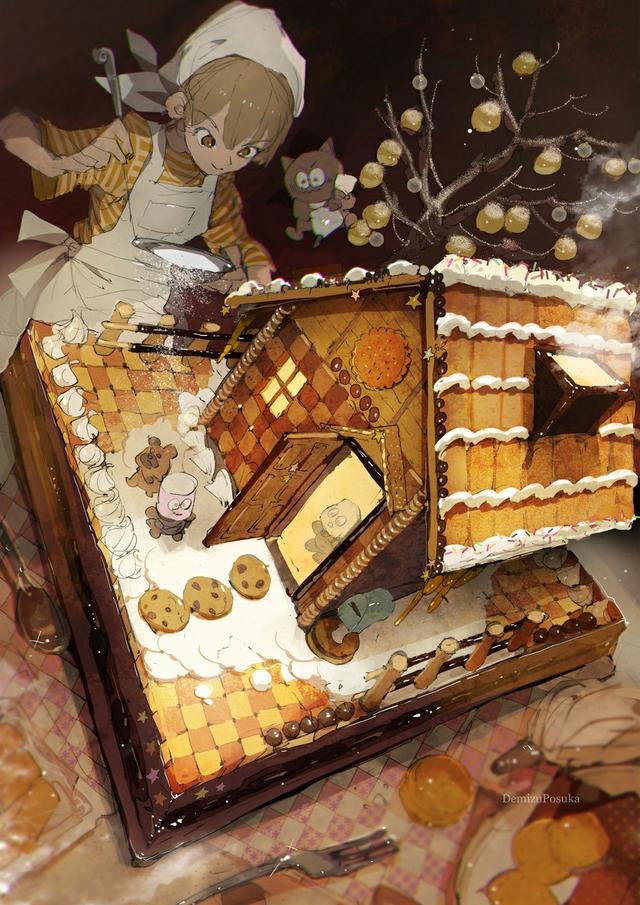 P站美图推荐——画师出水ぽすか特辑