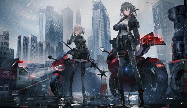 「P站精选」英姿飒爽美少女，去战斗吧！