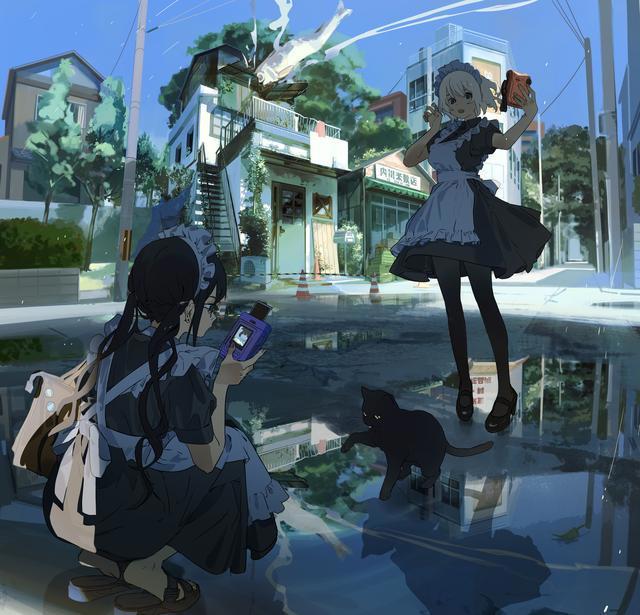 「pixiv」P站官网图集人生是一次旅程，有上坡也有下坡