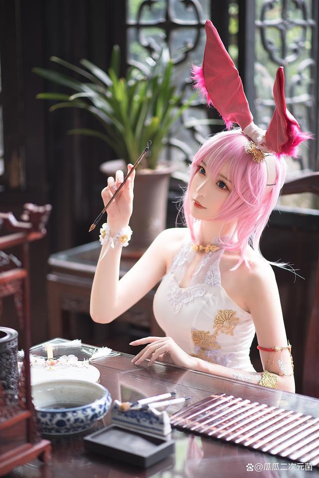 二次元Cos丨八重樱·桃源恋歌丨南宫