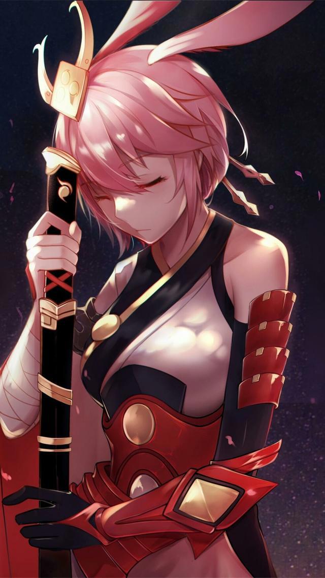 崩坏学园2：女神八重樱精美插画分享，喜欢的朋友抓紧收藏吧