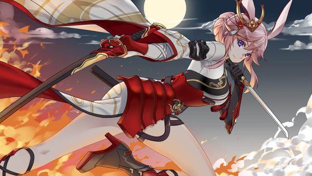 崩坏学园2：女神八重樱精美插画分享，喜欢的朋友抓紧收藏吧
