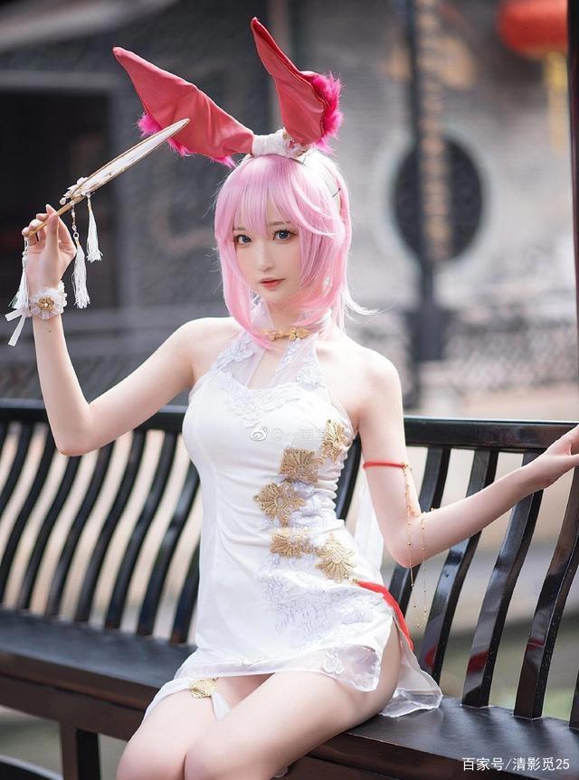 太美了，折叠八重樱cos