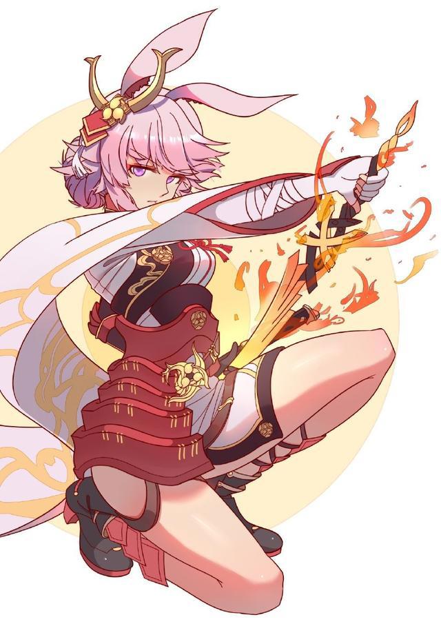 P站精选美图：崩坏学园八重樱，网友：粉毛我喜欢！