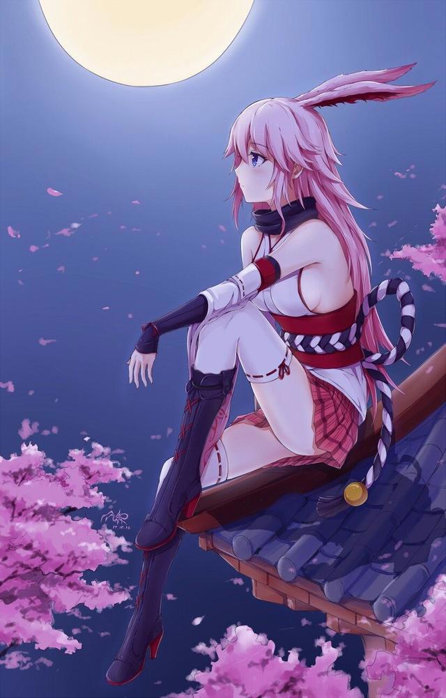 P站精选美图：崩坏学园八重樱，网友：粉毛我喜欢！