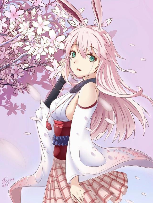 P站精选美图：崩坏学园八重樱，网友：粉毛我喜欢！