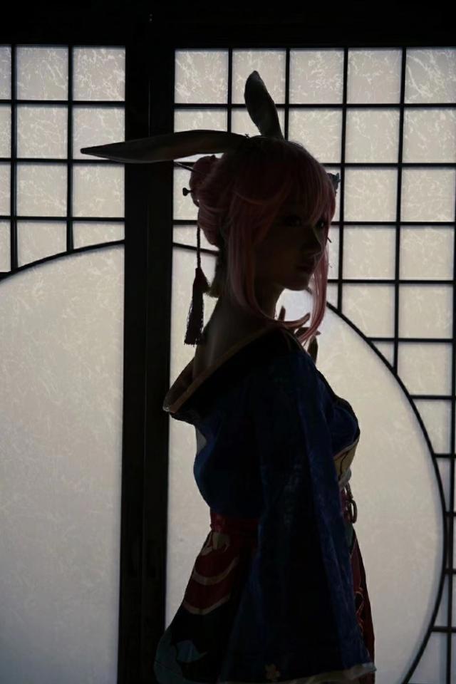 崩坏三:八重樱花魁cos,盛世容颜似天仙,网友:164拍出模特身高