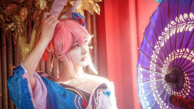 二次元的八重樱是完美人设，那三次元的樱呢？能否打动你的心