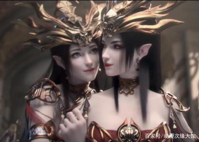 斗破苍穹:双生美杜莎,颜值碾压一切国漫女神,你选姐姐还是妹妹