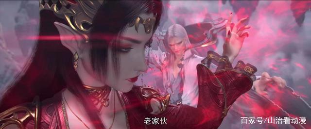 斗破特别篇3预告,美杜莎女王化为人形,一身红衣美爆,力战云山