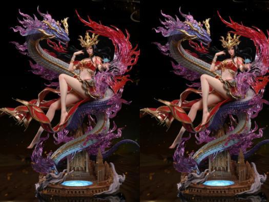 《斗破》美杜莎女王又一手办上线,腿部线条好绝,是心动的感觉