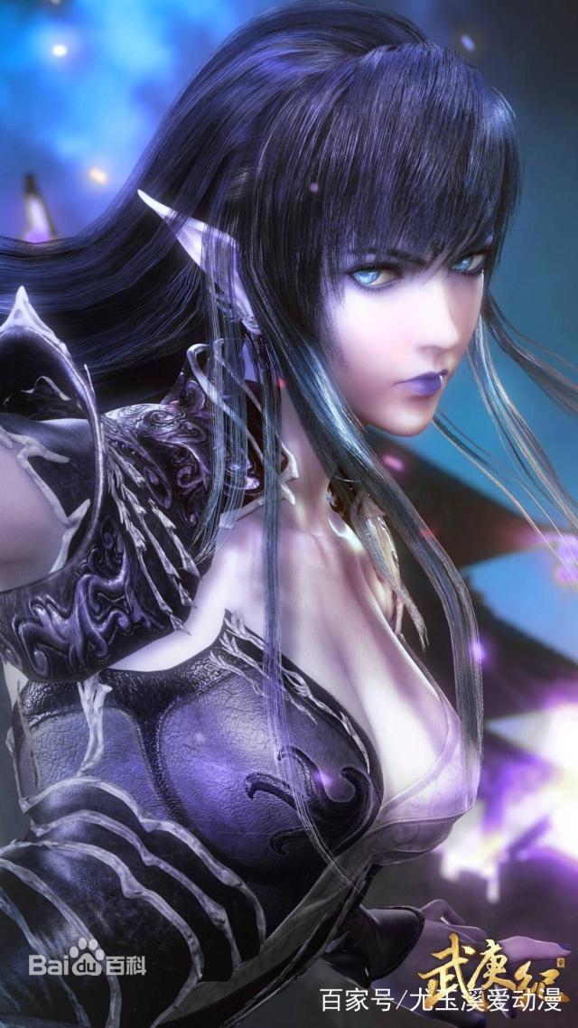 2019年国漫中的十大美女,性感妩媚的美杜莎女王,还有一位7000岁