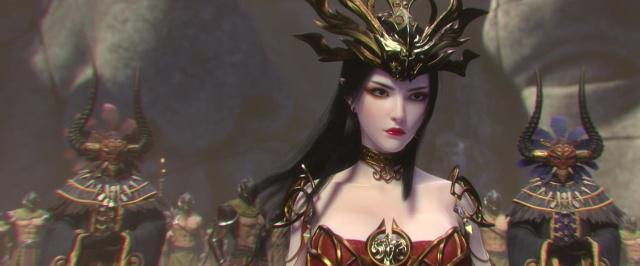 《斗破苍穹》美杜莎女王惊艳亮相,动画版最美实至名归