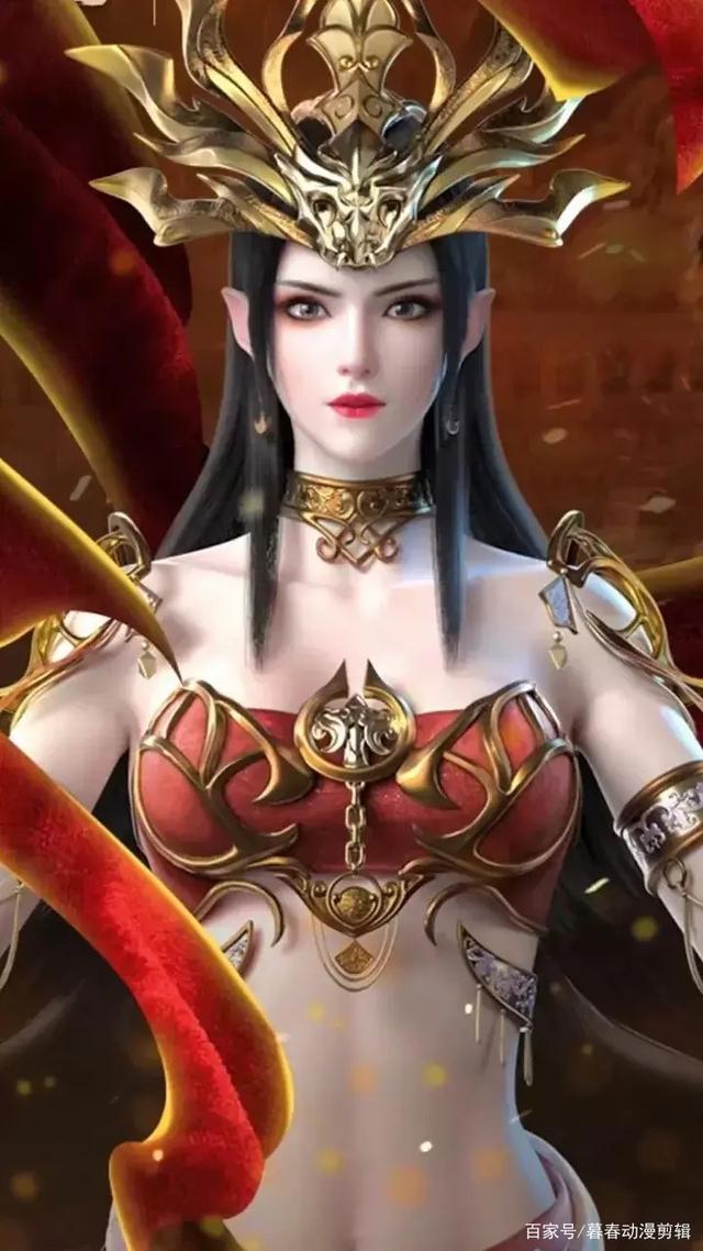 斗破苍穹美杜莎精美图片，带你一次性看个够。