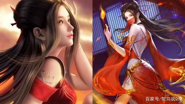 焰灵姬、千仞雪和美杜莎女王，动漫性感女神争相斗艳