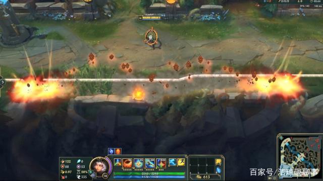 新英雄琪亚娜大招范围最大能有多大？从一塔直接爆到高地水晶