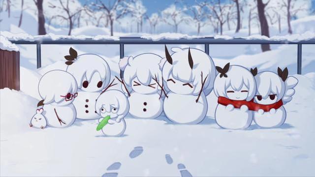 崩坏3：琪亚娜生日没人陪伴，自己堆同伴的雪人，却唯独忘了舰长