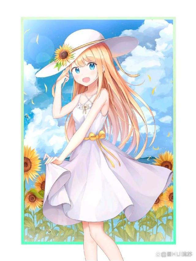 今日二次元少女壁纸美图