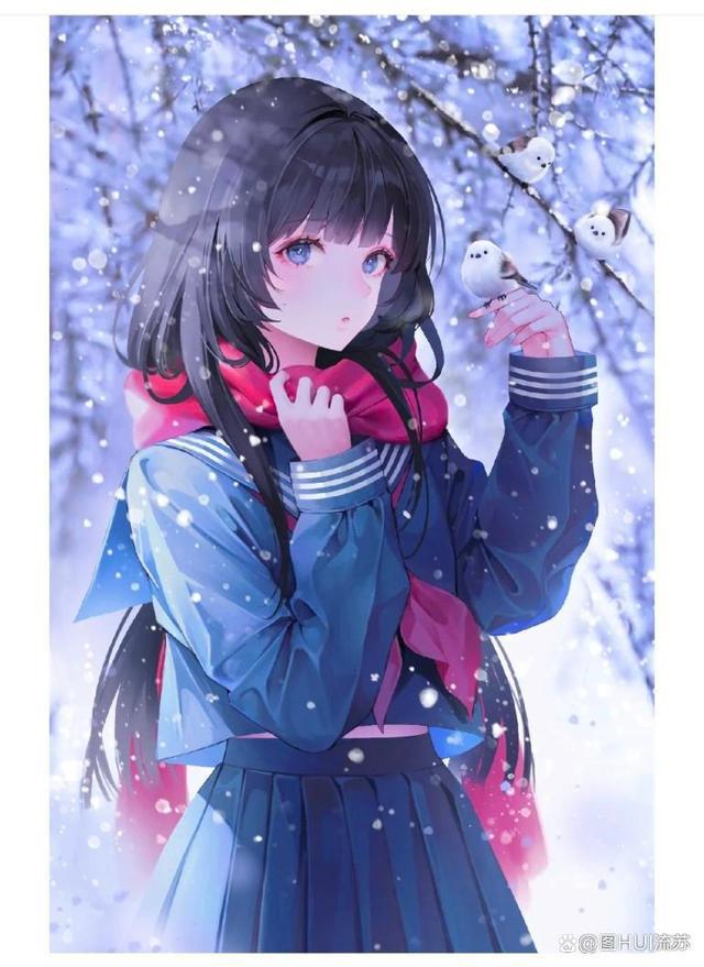 今日二次元少女壁纸美图