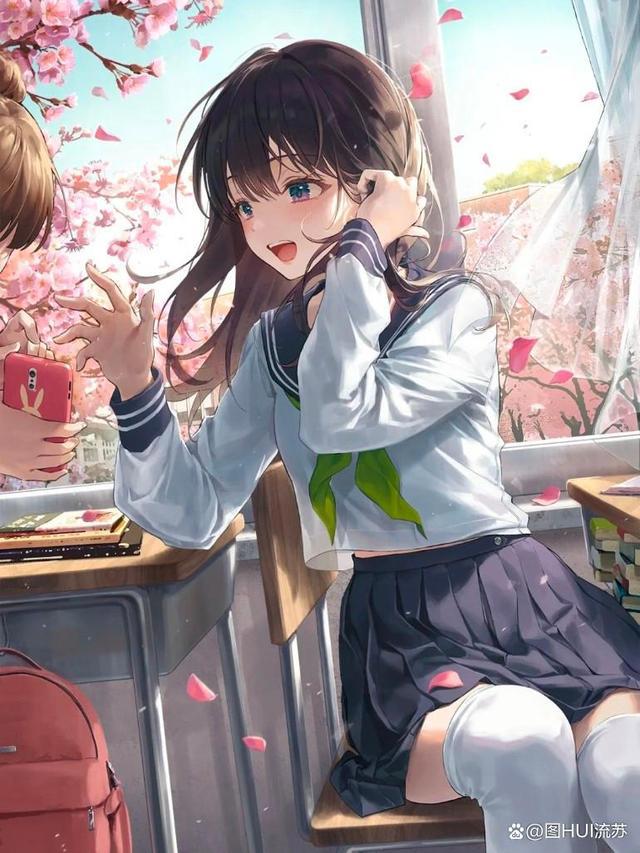 今日二次元少女壁纸美图