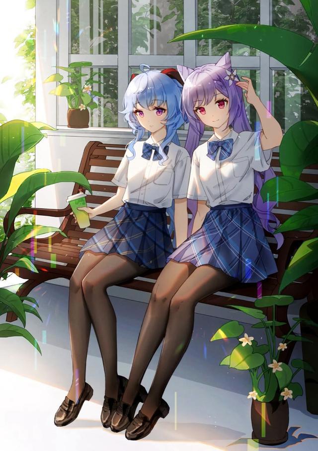 高清动漫美图壁纸，二次元少女系列